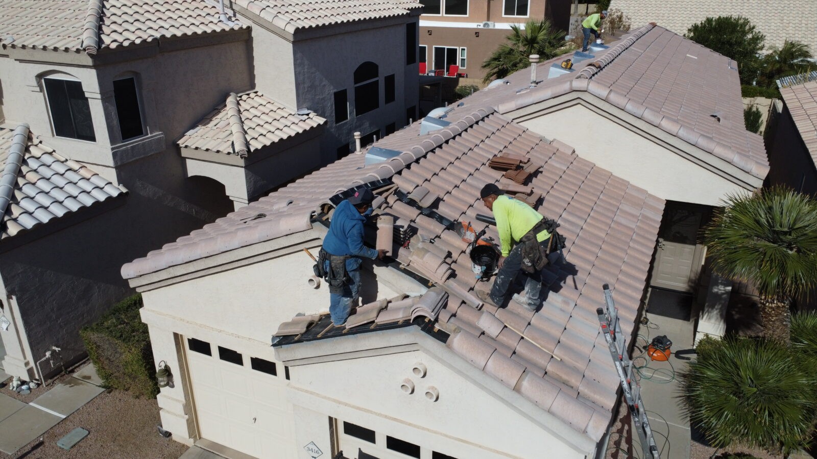 New Roof Being Installed