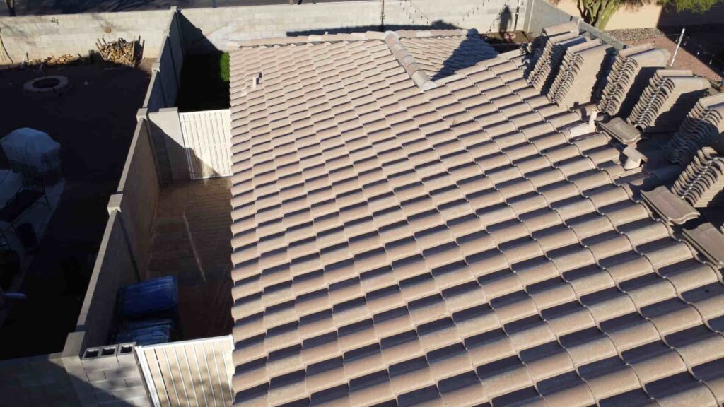 Tile roof repair