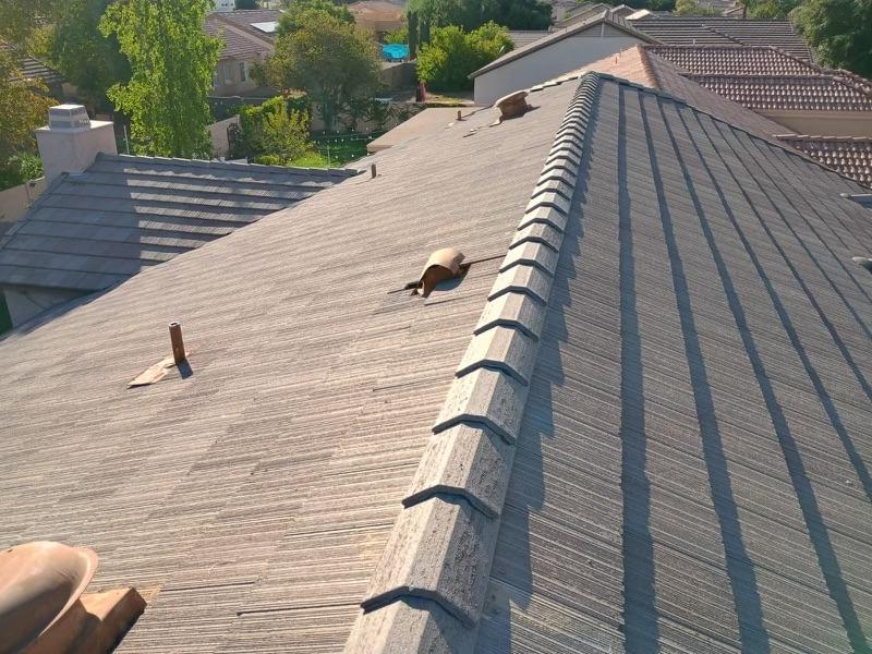 new tile roof