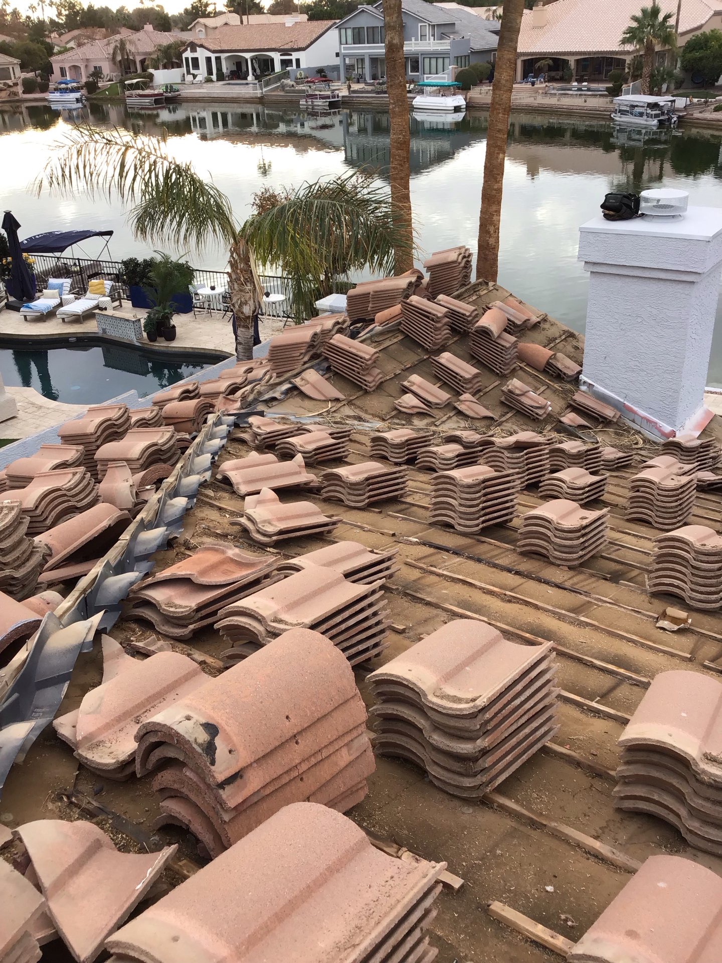 tile roof replacement