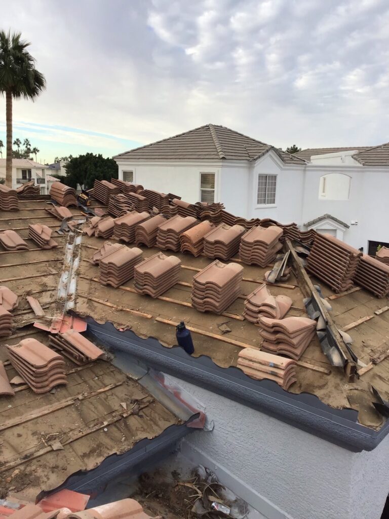 tile roof replacement