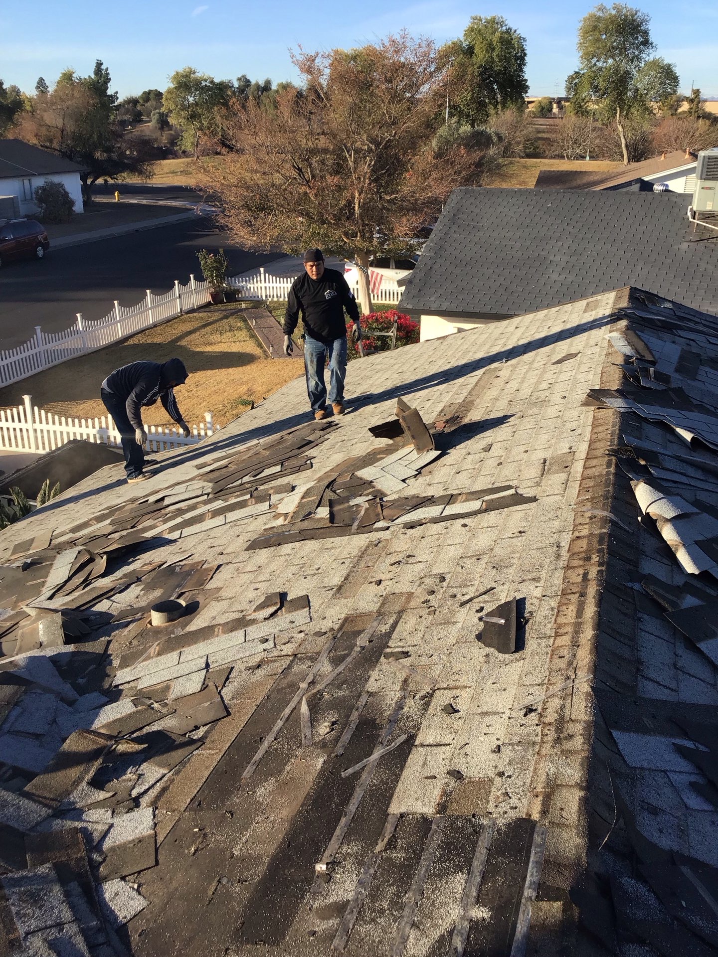 shingle roof replacement
