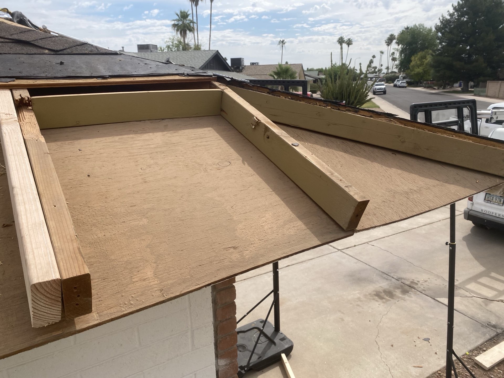 flat roof
