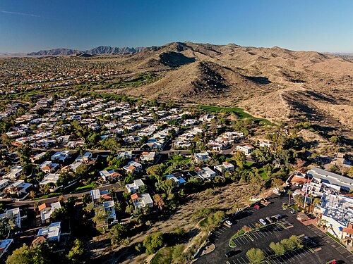 Ahwatukee drone shot